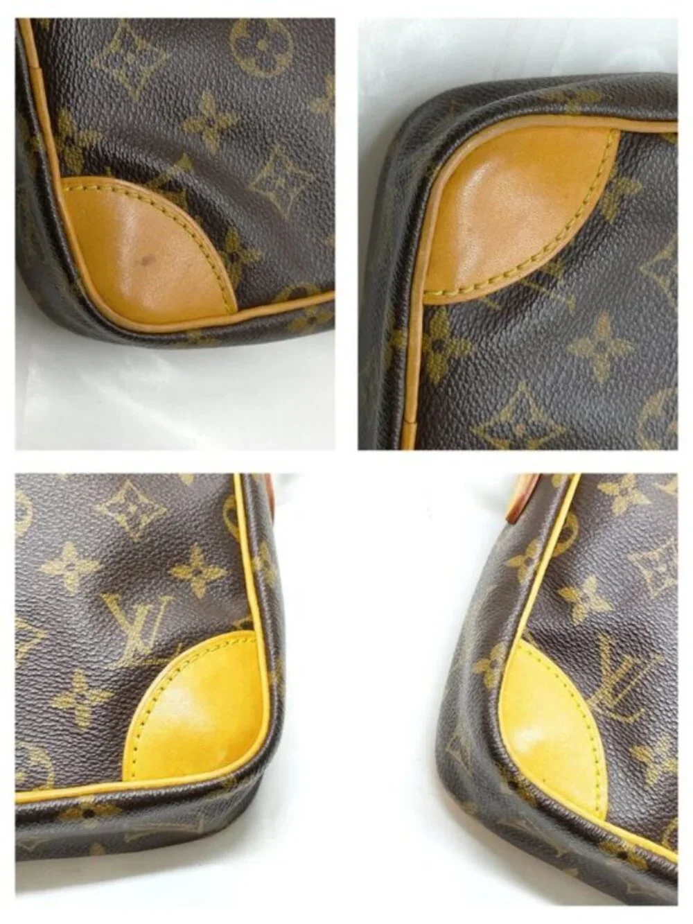Authentic Louis Vuitton Danube Monogram Canvas Crossbody Shoulder Bag - Picture 9 of 16